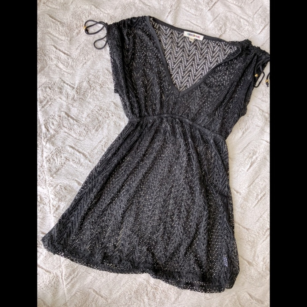 Cute Black Swim Cover Up | Size S